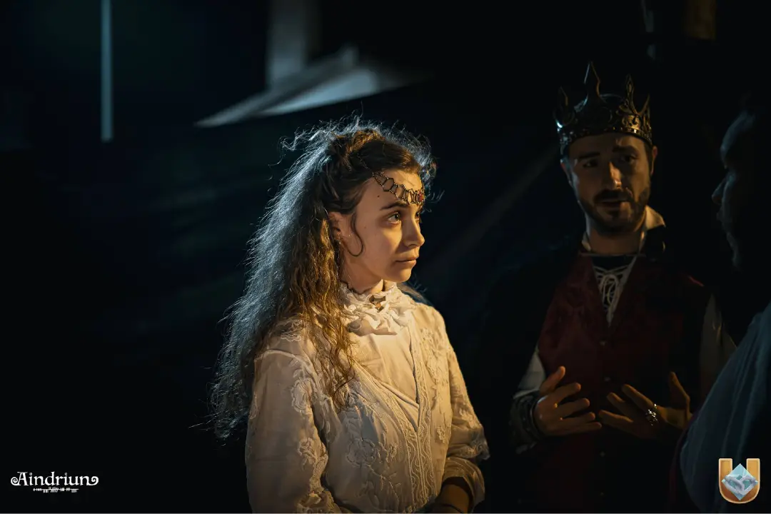 Princesa a punto de ser casada con su esposo por el rey Cronos